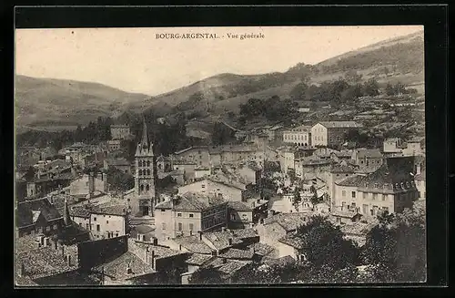 AK Bourg-Argental, Vue générale