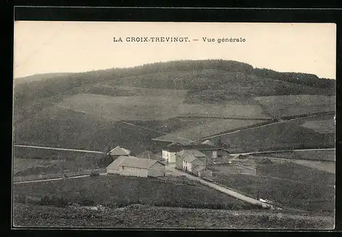 AK La Croix-Trevingt, Vue générale