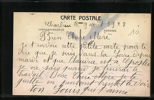 AK Charlieu, Place de l'Abbaye