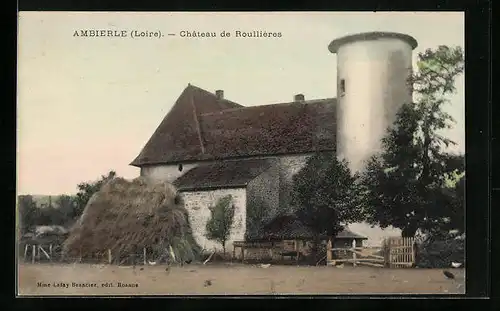 AK Ambierle, Chateau de Roullières