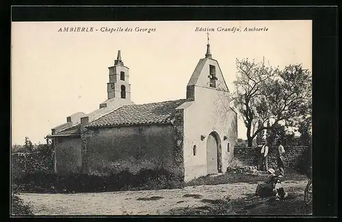 AK Ambierle, Chapelle des Georges