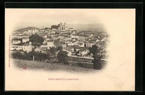 AK Saint-Bonnet-le-Chateau, Vue générale
