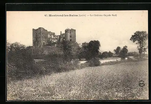 AK Montrond-les-Bains, le Chateau