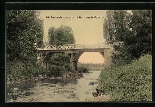 AK Andrezieux, Pont sur le Furens