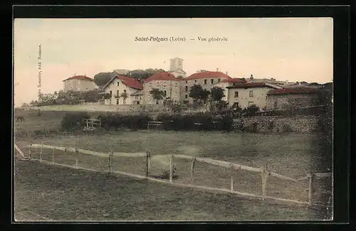 AK Saint-Polgues, Vue générale