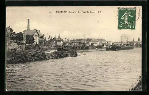 AK Briennon, le port du Canal