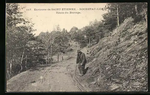 AK Rochetaillée, Route de Barrage