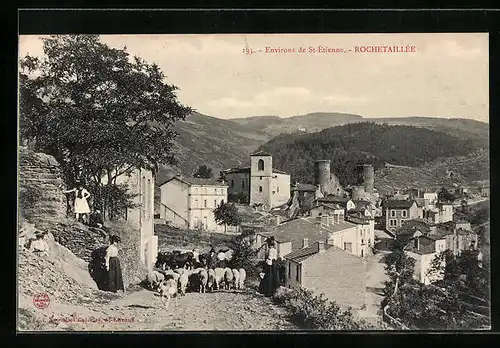 AK Rochetaillée, Vue Générale