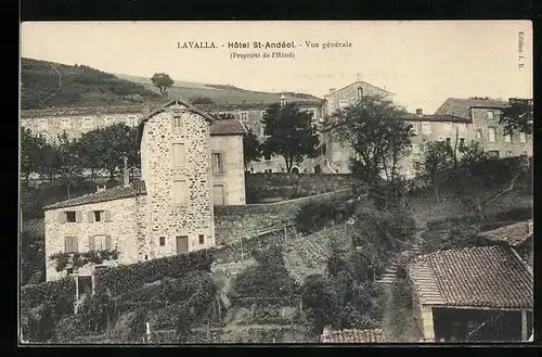 AK Lavalla, Hotel St-Andéol, Vue Générale