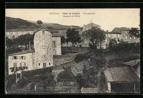 AK Lavalla, Hotel St-Andéol, Vue Générale