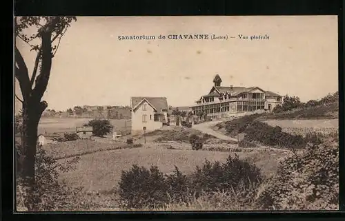 AK Chavanne, Sanatorium, Vue générale