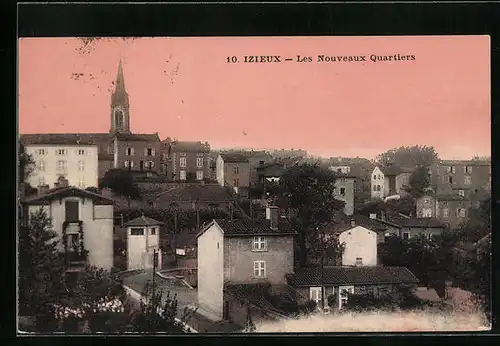 AK Izieux, les Nouveaux Quartiers