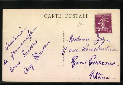 AK Izieux, les Nouveaux Quartiers