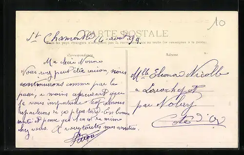 AK Le Creux, Vue générale