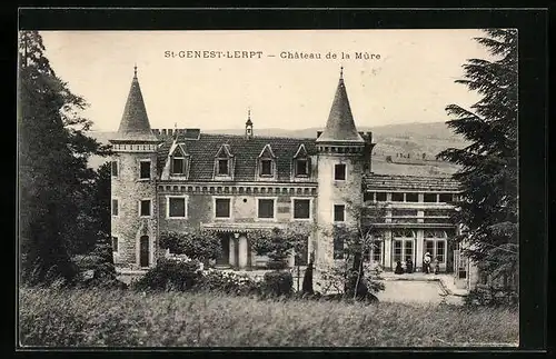 AK St-Genest-Lerpt, Chateau de la Mure