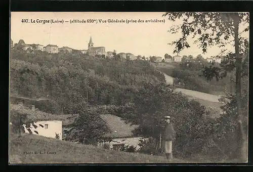AK Le Cergne, Vue Générale