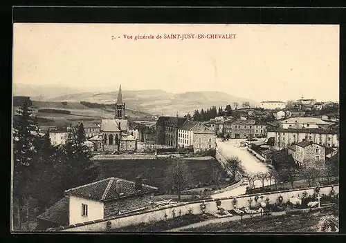 AK Saint-Just-en-Chevalet, Vue générale