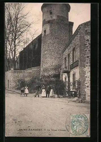 AK Saint-Rambert, le Vieux Chateau