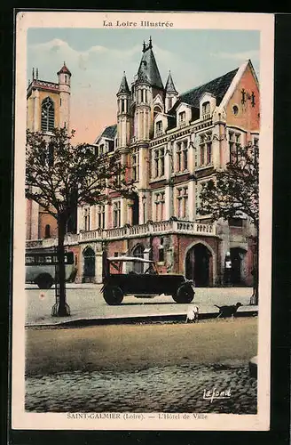 AK Saint-Galmier, l'Hotel de Ville