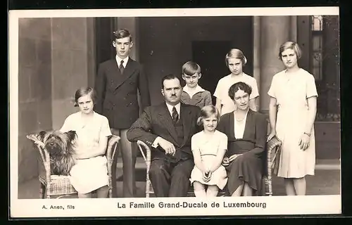 AK La Famille Grand-Ducale de Luxembourg