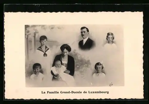 AK La Famille Grand-Ducale de Luxembourg
