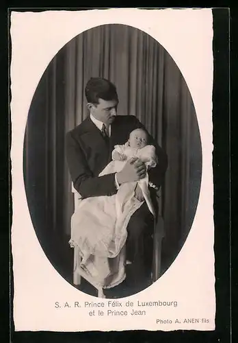 AK S.A.R. Prince Félix de Luxembourg et le Prince Jean