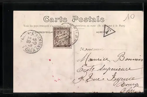 AK Saint-Martin-d`Auxigny, La Place, Côté Sud