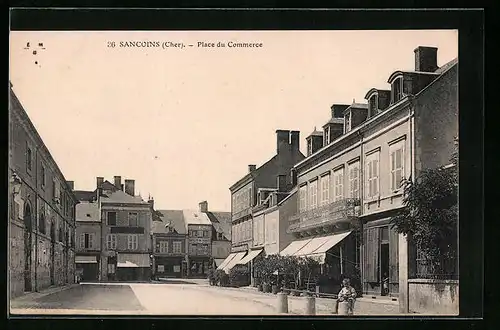 AK Sancoins, Place du Commerce