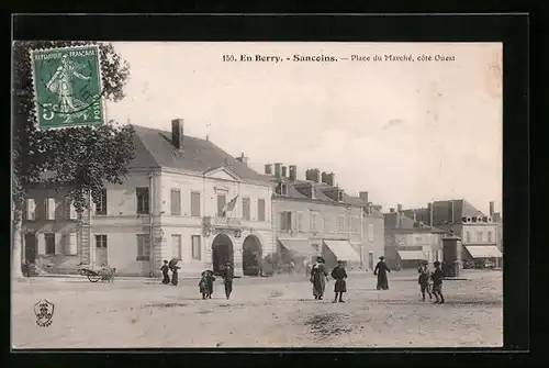 AK Sancoins, Place du Marché, Côté Ouest