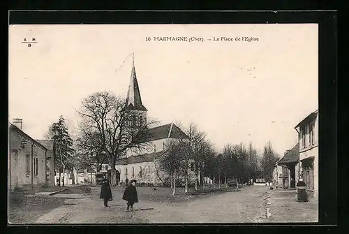 AK Marmagne, La Place de l`Eglise