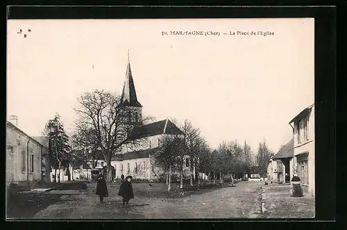 AK Marmagne, La Place de l`Eglise