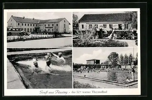 AK Füssing, Thermalbad, Mehrfachansichten