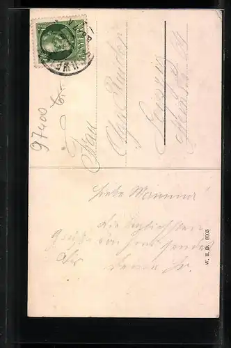 AK Schweinfurt, Friedrich Rückert-Denkmal
