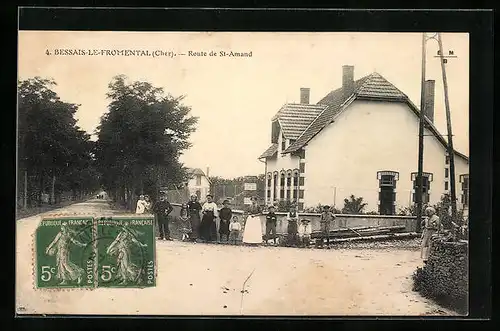 AK Bessais-le-Fromental, Rue de St-Amand