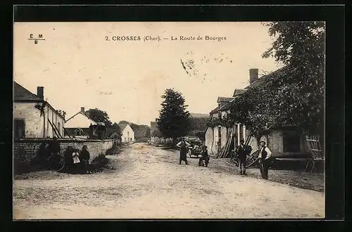AK Crosses, la Route de Bourges