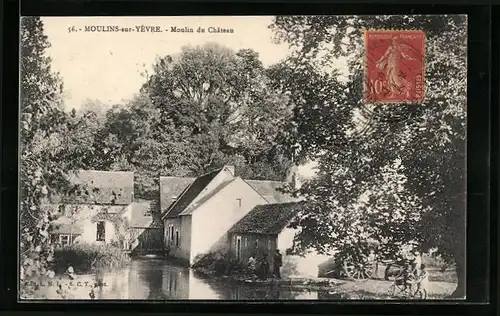 AK Moulins-Sur-Yèvre, Moulin du Château