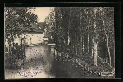 AK Savigny-en-Septaine, Le Moulin de Villeboeuf