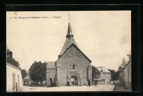 AK Farges-en-Septaine, L`Eglise
