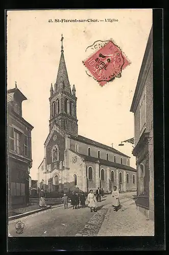 AK St-Flroent-sur-Cher, L`Eglise