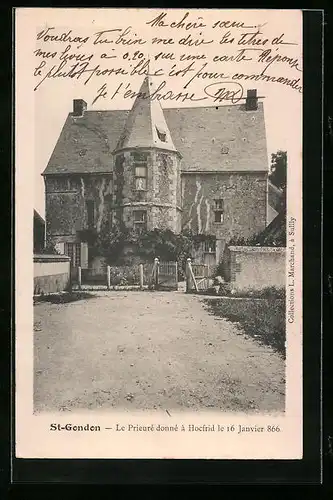 AK St-Gondon, Le Prieuré donné à Hocfrid