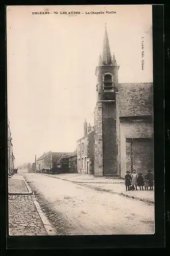 AK Orléans, Les Aydes, La Chapelle Vieille