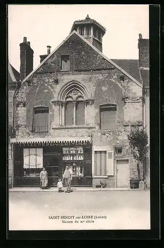 AK Saint-Benoit-sur-Loire, Maison du XIe siècle