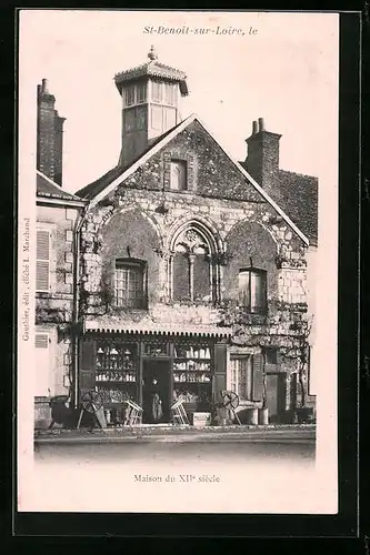 AK Saint-Benoît-sur-Loire, Maison du XIIe siècle