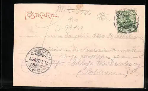 AK Ruhla, Landgrafenschmiede, Der Schmied von Ruhla...