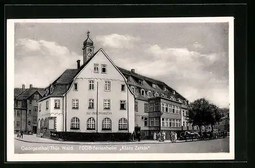 AK Georgenthal /Thür. Wald, FDGB-Ferienheim Klara Zetkin