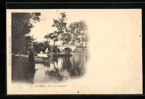 AK Salbris, Pont sur la Sauldre