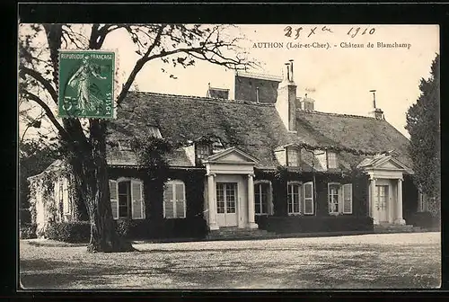 AK Authon, Chateau de Blamchamp, facade