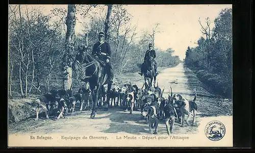 AK Cheverny, La Meute, Depart pour l`Attaque