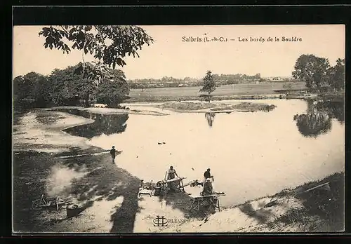 AK Salbris, Les bords de la Sauldre