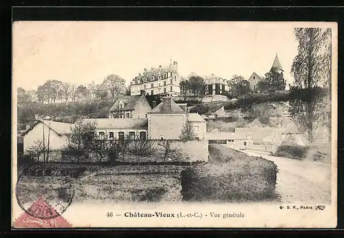 AK Chateau-Vieux, Vue generale